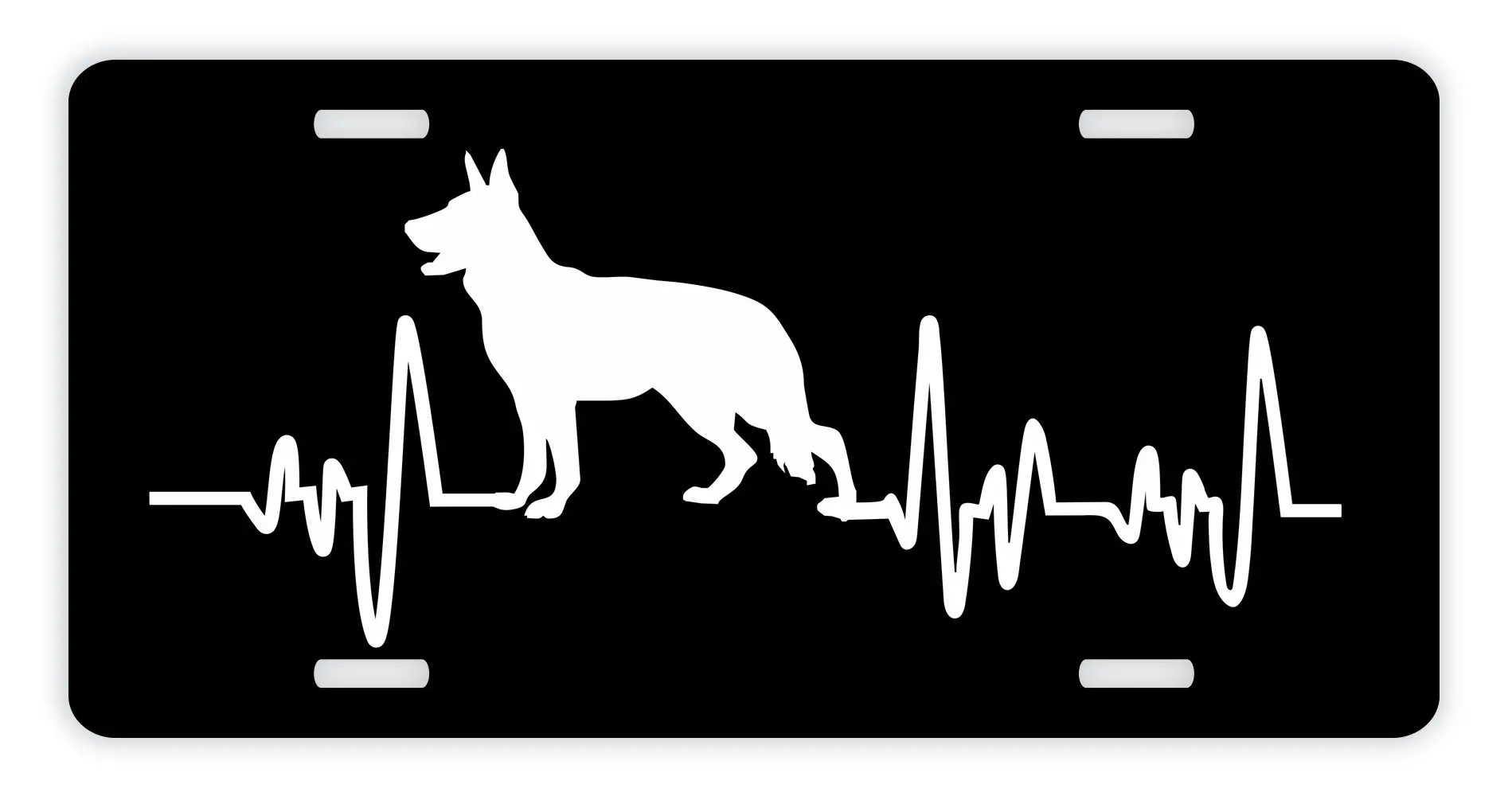 german shorthaired pointer license plate