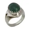 Fine Jewelry 925 Solid Sterling Silver Men's Ring Onyx Stone Engagement Wedding Fit Jewelry