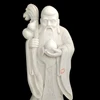 Natural Stone White Marble Sculpture Status for Indoor or Outdoor