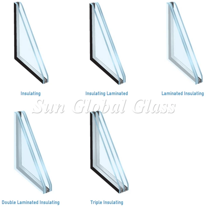 Dgu Glass Suppliers Produce Double Glazed 32mm Hollow Glass Panels