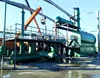 Used engine oil filter recycling machine