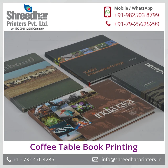 High Quality Coffee Table Book Printing. Buy Customized Coffee Table