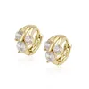 94140 latest fashion real diamond model of gold from earrings, women ear rings