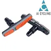 Dual Compound Mountain Pads for Linear Pull Brakes With Anti-lock Brake System ABS Threaded Wet Dry Conditions Use