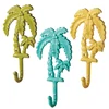 Metal Palm Tree Colorful Wall Hook