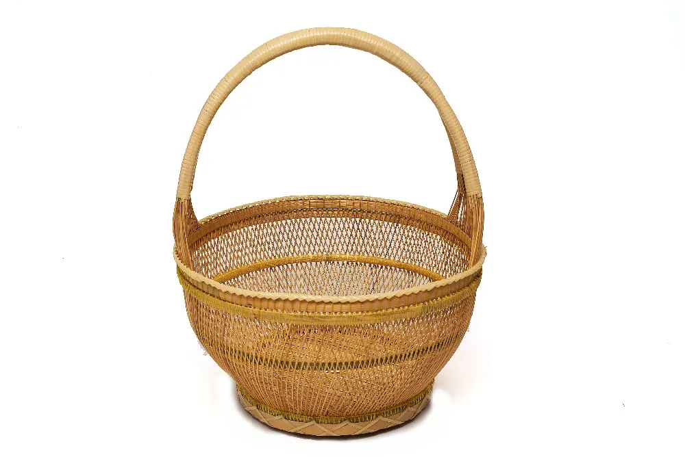 high quality thai rattan basketry women lady bag wicker basket