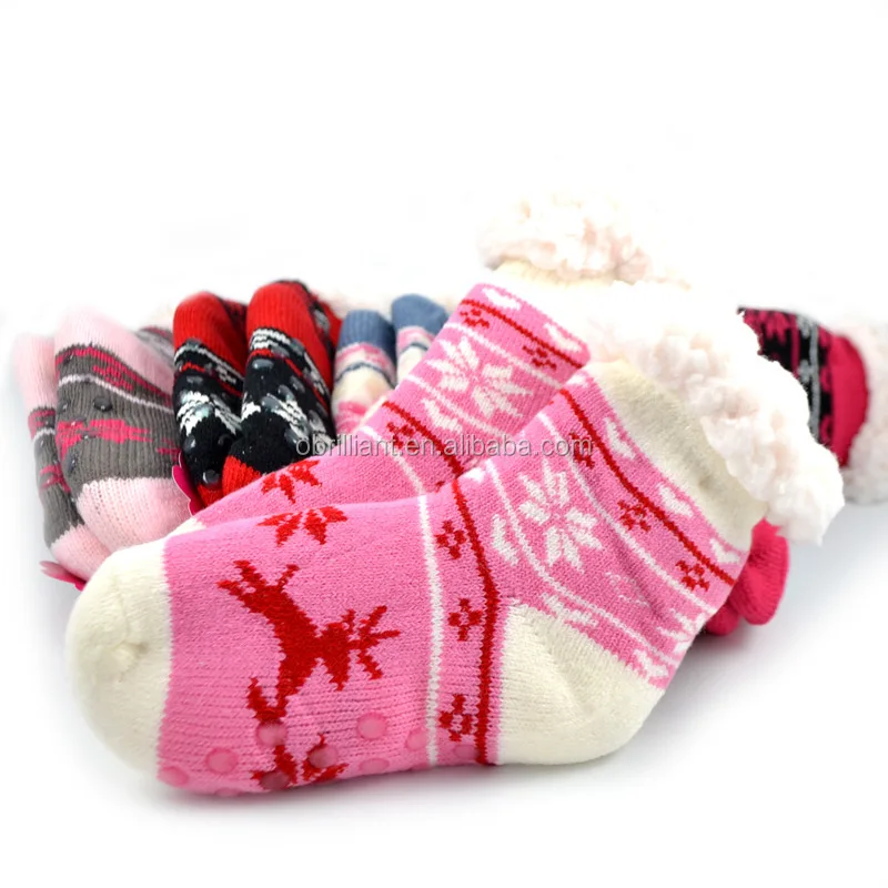 Toddler Fuzzy Slipper Socks