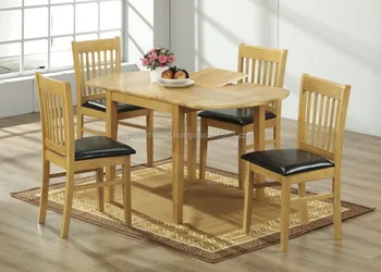 Made In Malaysia Stacy Dining Set Solid Wooden Table Manufacturing Product On
