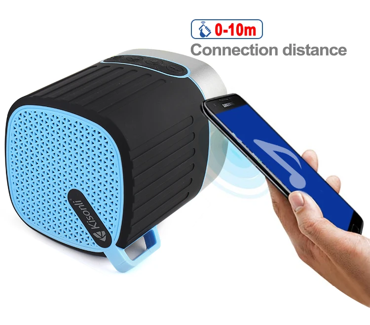 Outdoor Exercise Handheld Essential Radio Rechargeable Battery Portable Blue tooth Speaker With Fm Radio