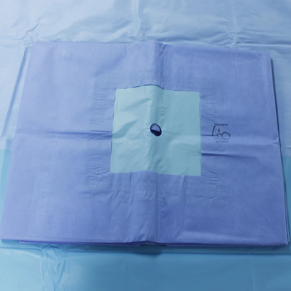 Custom Design Disposable Non Woven Extremity Hand Incise Surgical Drape