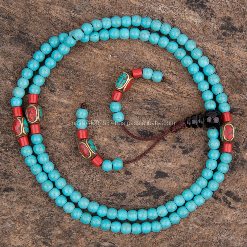 nepal prayer beads