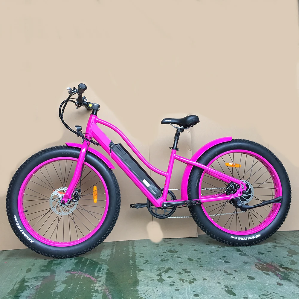 electric bike pink