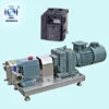 D-3A Stainless steel sanitary rotary lobe pump high viscosity top grade food pumps