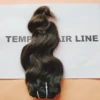 Virgin Remy Natural Hair Extensions, Procured from Indian Temples