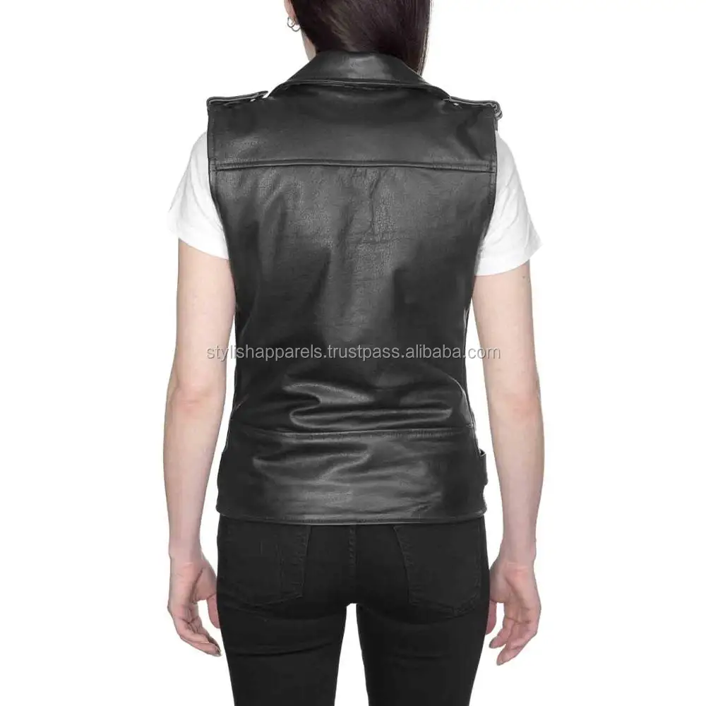 Download High Quality Cheap Sleeveless Leather Jackets For Ladies Buy Sleeveless Leather Jackets For Ladies Leather Jackets For Ladies High Quality Cheap Jackets For Ladies Product On Alibaba Com
