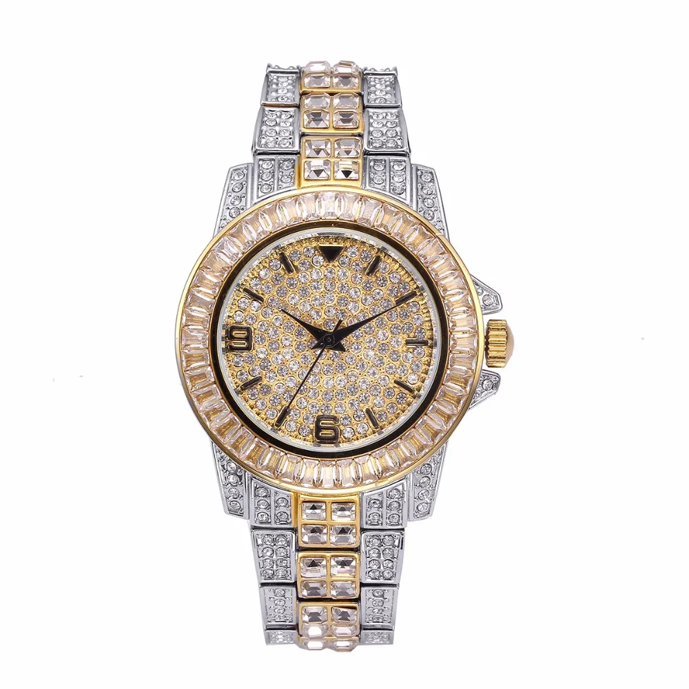 Oem Full Diamond Luxury Starry Sky Quartz Watch Luxury Diamond Watch ...