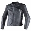 Red Custom Motorcycle Bomber Collar Patch Leather Jackets for Men