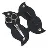 Custom beard scissors and comb set