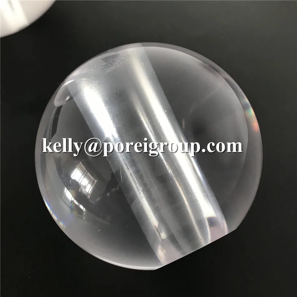 Top Grade 110mm 100mm 115mm 125mm Large Clear Hard Solid Plastic Ball With Hole Buy Large