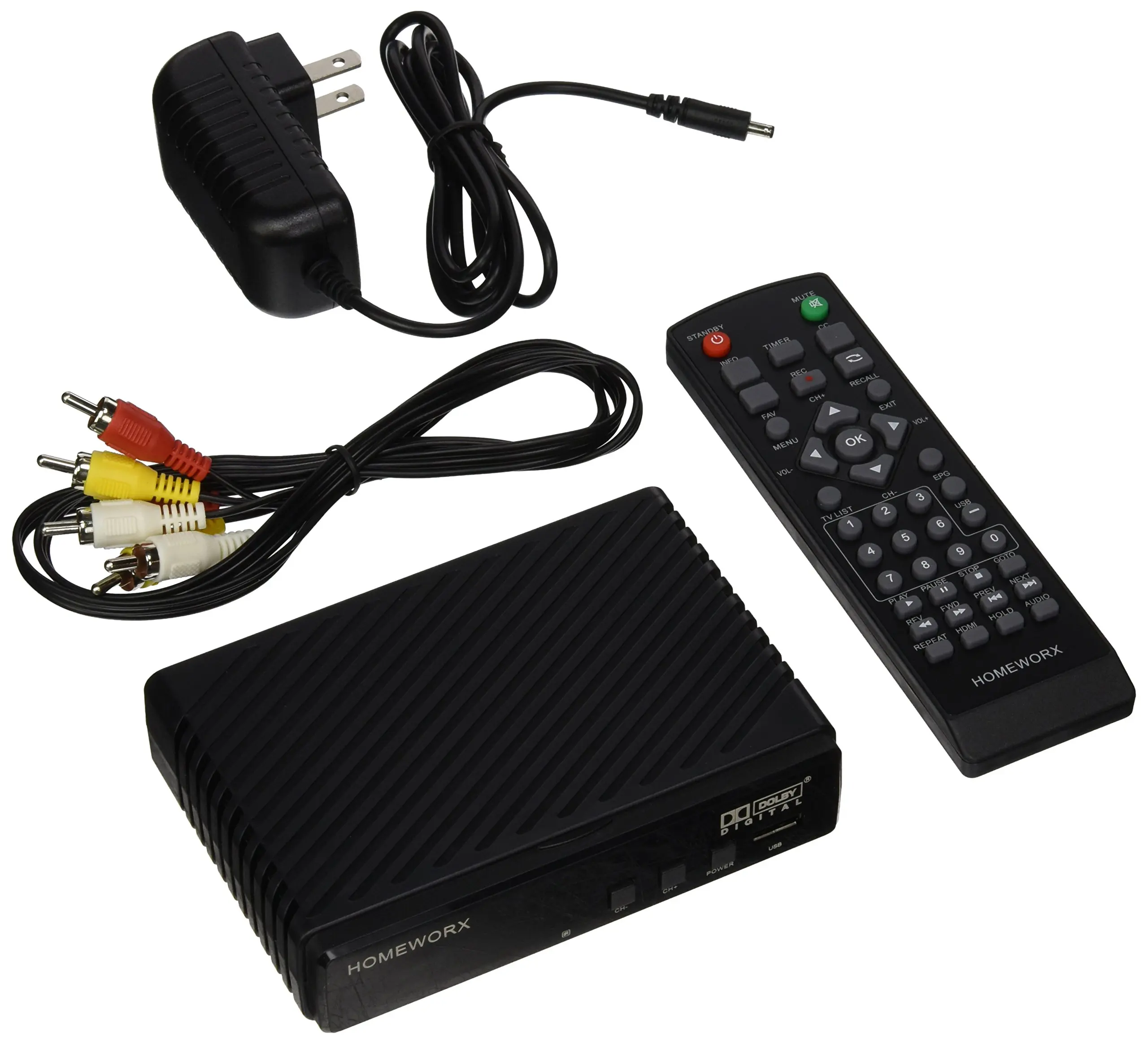 Buy Mediasonic HOMEWORX HW130STB HDTV Digital Converter Box with