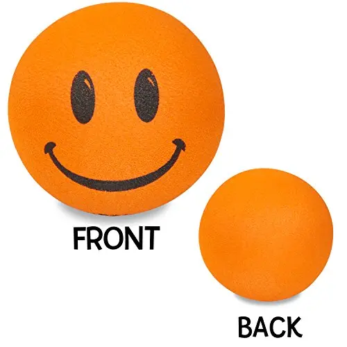 Angels Baseball Car Antenna Topper Yellow Smiley Antenna Ball