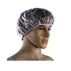 Disposable Clear PE Ear Shower Cap For Men and Women, Waterproof Shower Cap