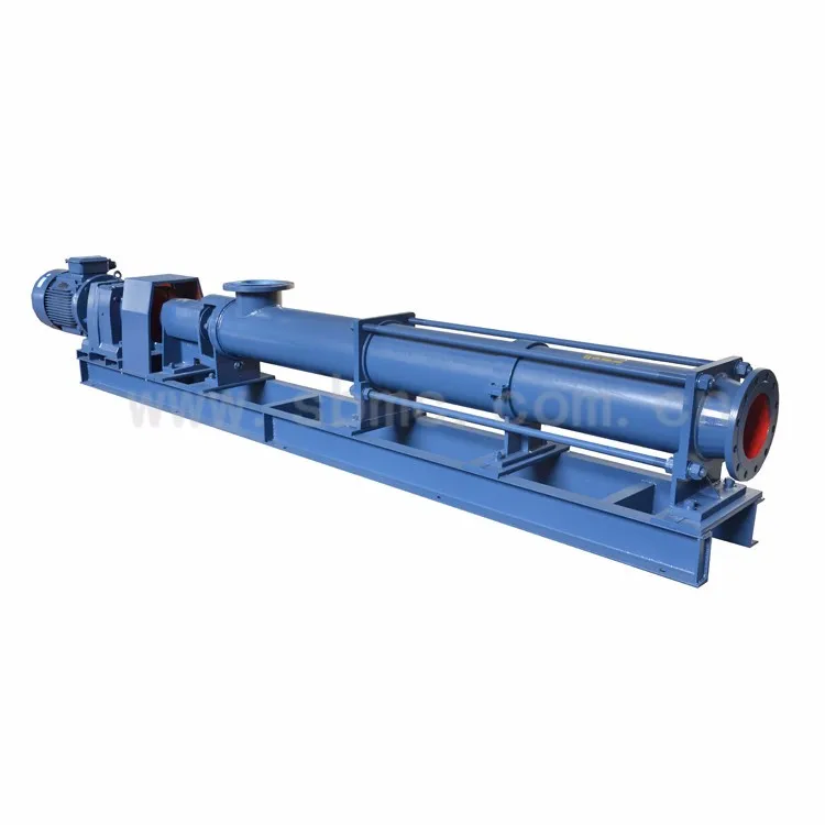Electric Mono Single Screw Sludge Pump For Wastewater Treatment Buy