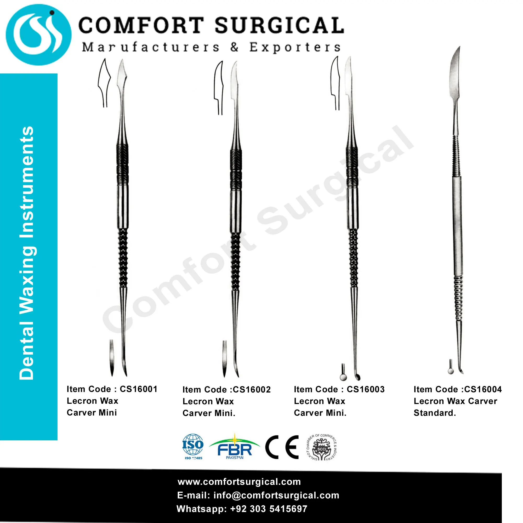 Dental Waxing Instrument Lecron Wax Carver Mini,Lecron Wax Carver Standard,Ce,Iso 13485 Approved