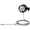 Temperature gauge (bimetal, filled system, transmitter, indicator, switch) manufactured by Nagano Keiki. Made in Japan