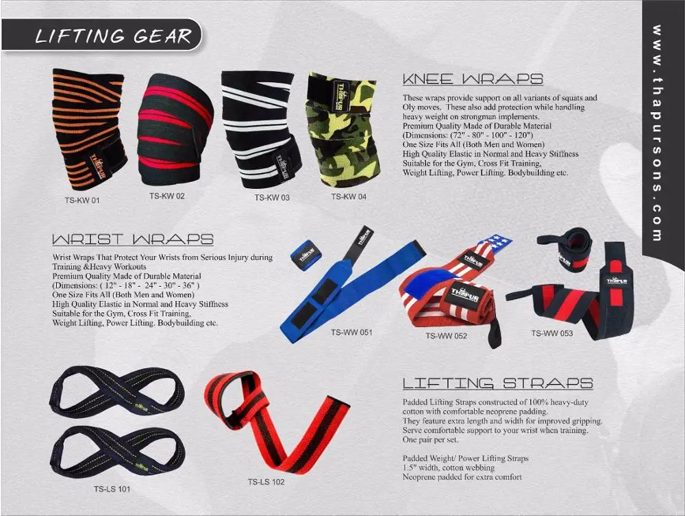 Wholesale Oem Custom Logo Gym Wrist Strap Figure 8 Weightlifting Weight