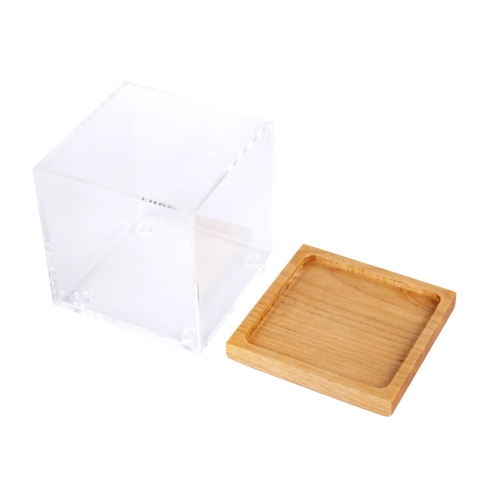 Sophisticated Design Small Plexiglass Box Clear Acrylic Boxes Set With ...