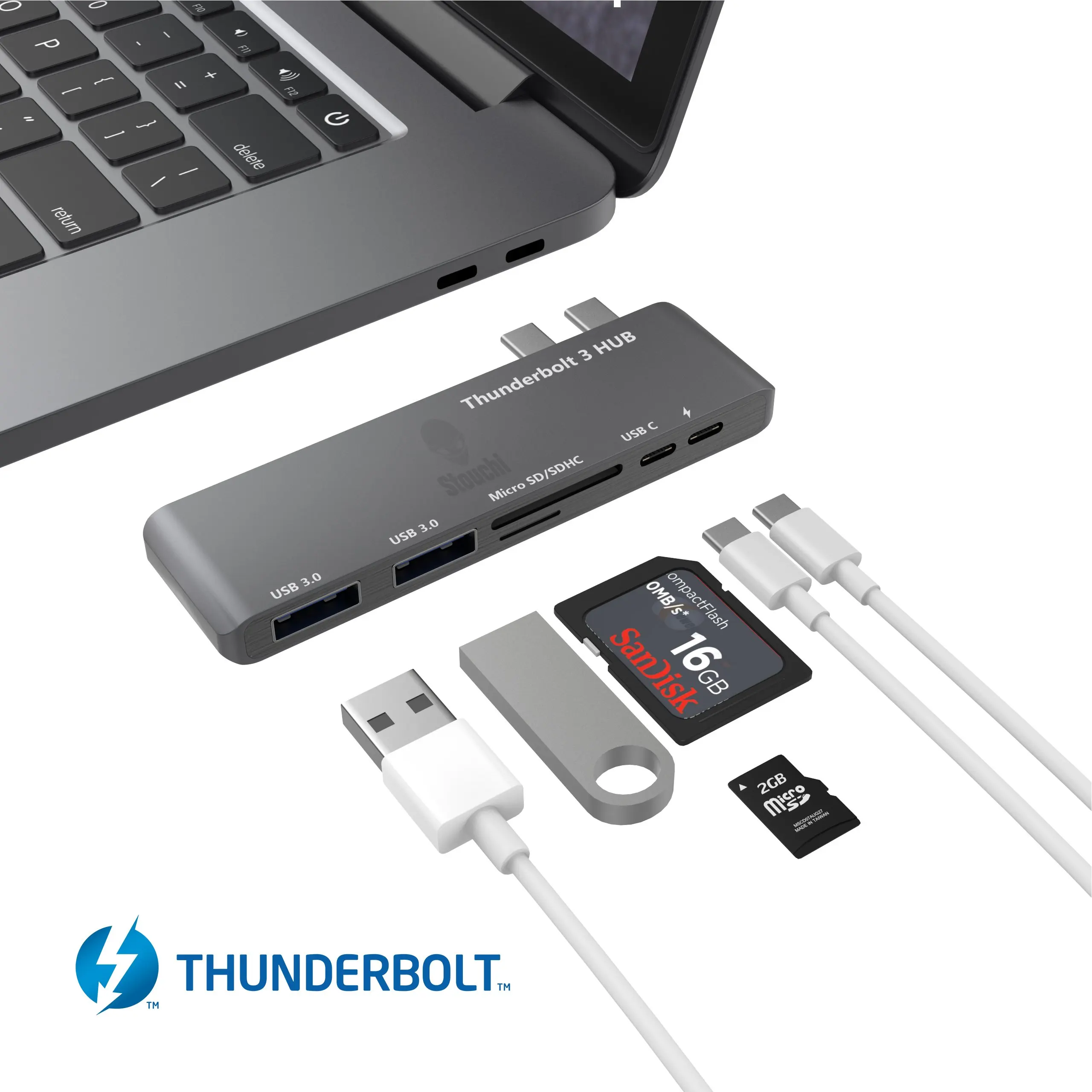 Внешняя карта для ноутбука thunderbolt