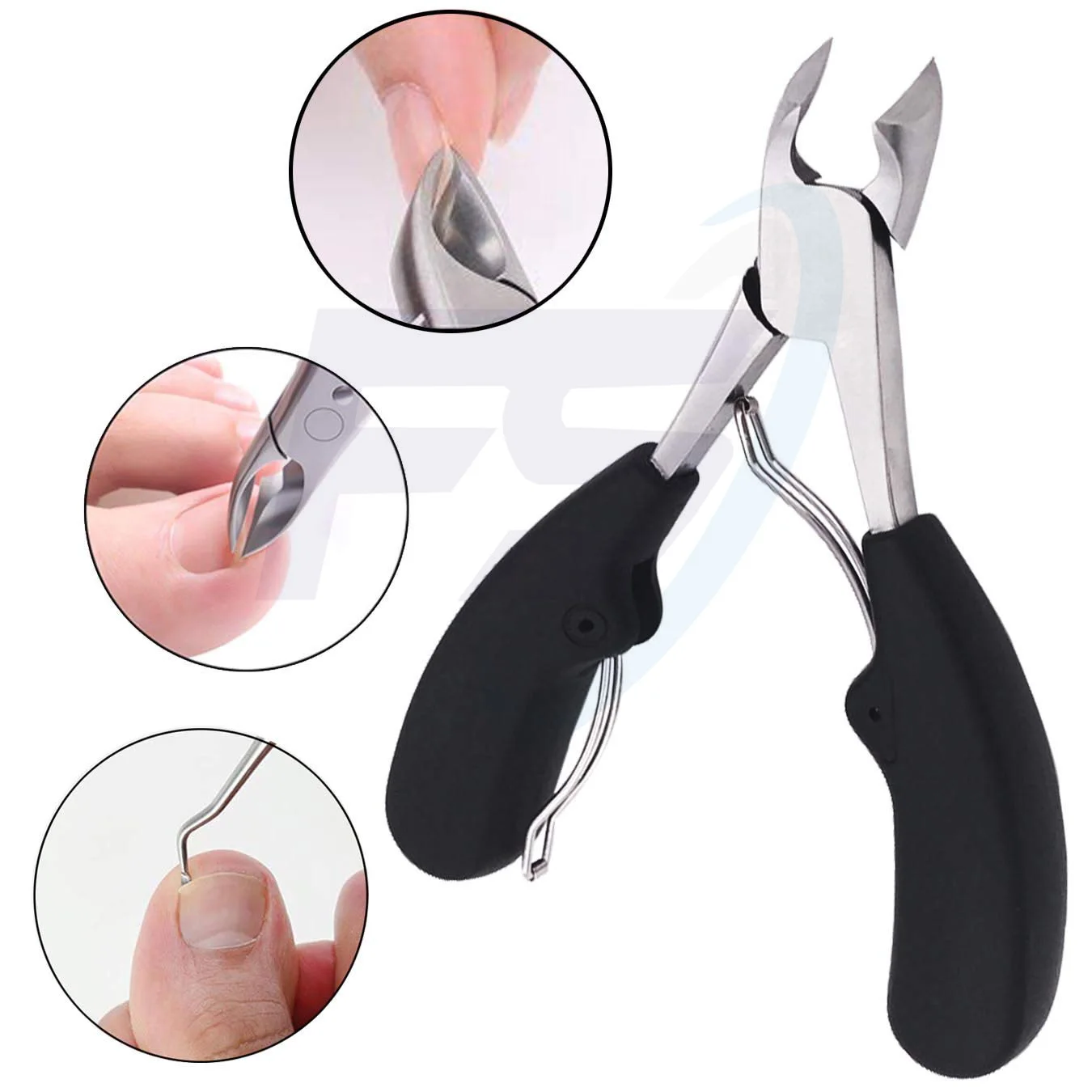 Toenail Clippers For Thick Or Ingrown Toenails Stainless Steel Nail Cutters  Set For Seniors Nail Clipper Trimmer - Buy Nail Nipper,Manicure  Pedicure  Implements,Nail Tools Product on Alibaba.com