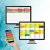 A Touch Screen Computerized Ward Management System Provides An Overview To Show Each Patient Is By Ward & Bed