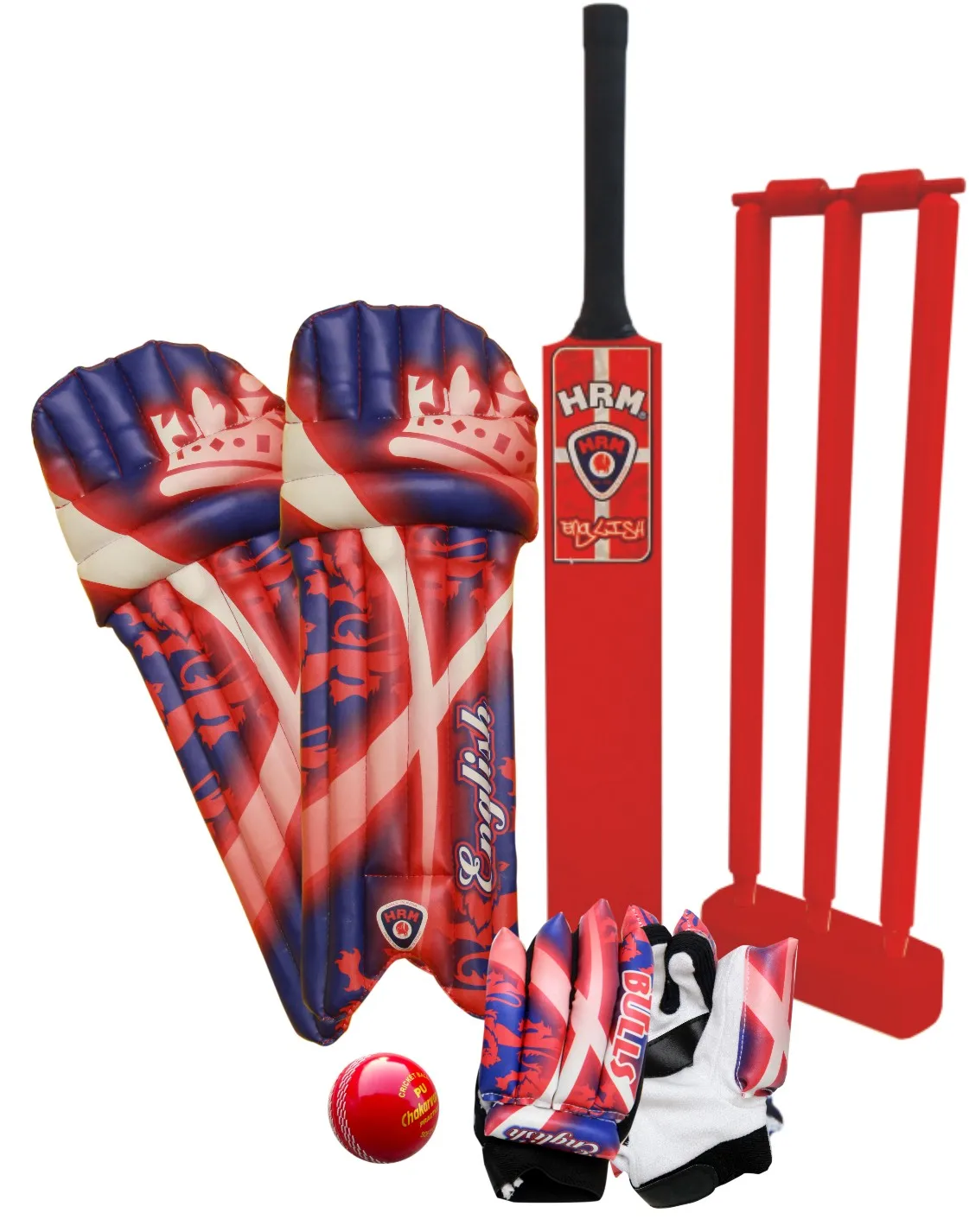 板球套装品牌在木制全尺寸