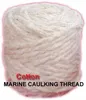 Cotton Caulking & MARINE CAULKING COTTON THREAD - KALAFAT for Wooden boats