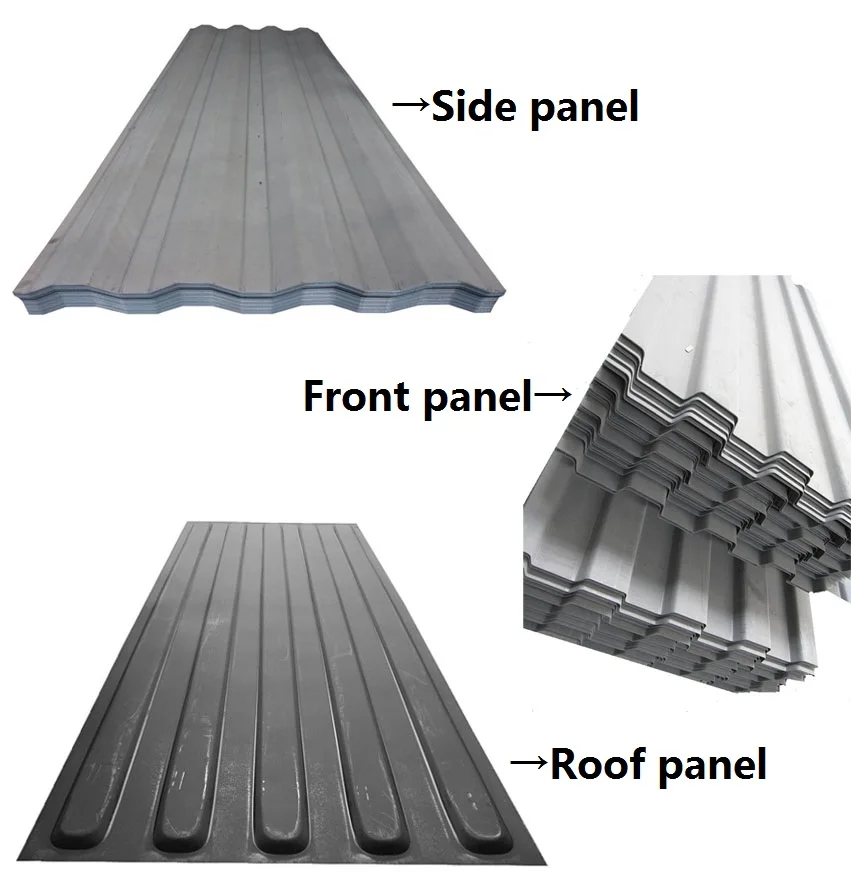 Side Panels for Shipping Container - HUAXING Dry Container