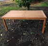 Teak Wood Outdoor Dining Table Long 180cm