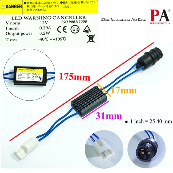 T10 Led 168 921 Backup Reverse Lights Load Resistor Buy Load Resistor