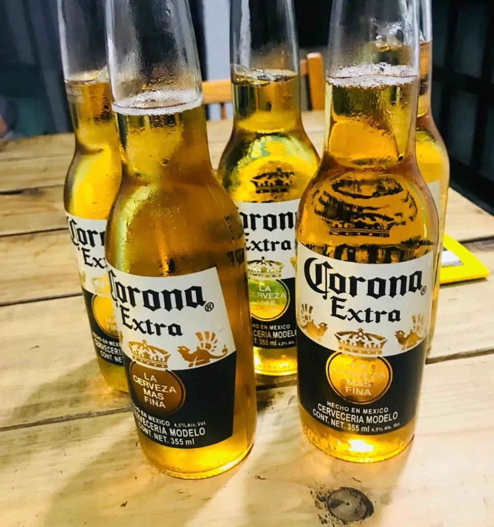 Пиво corona extra фото