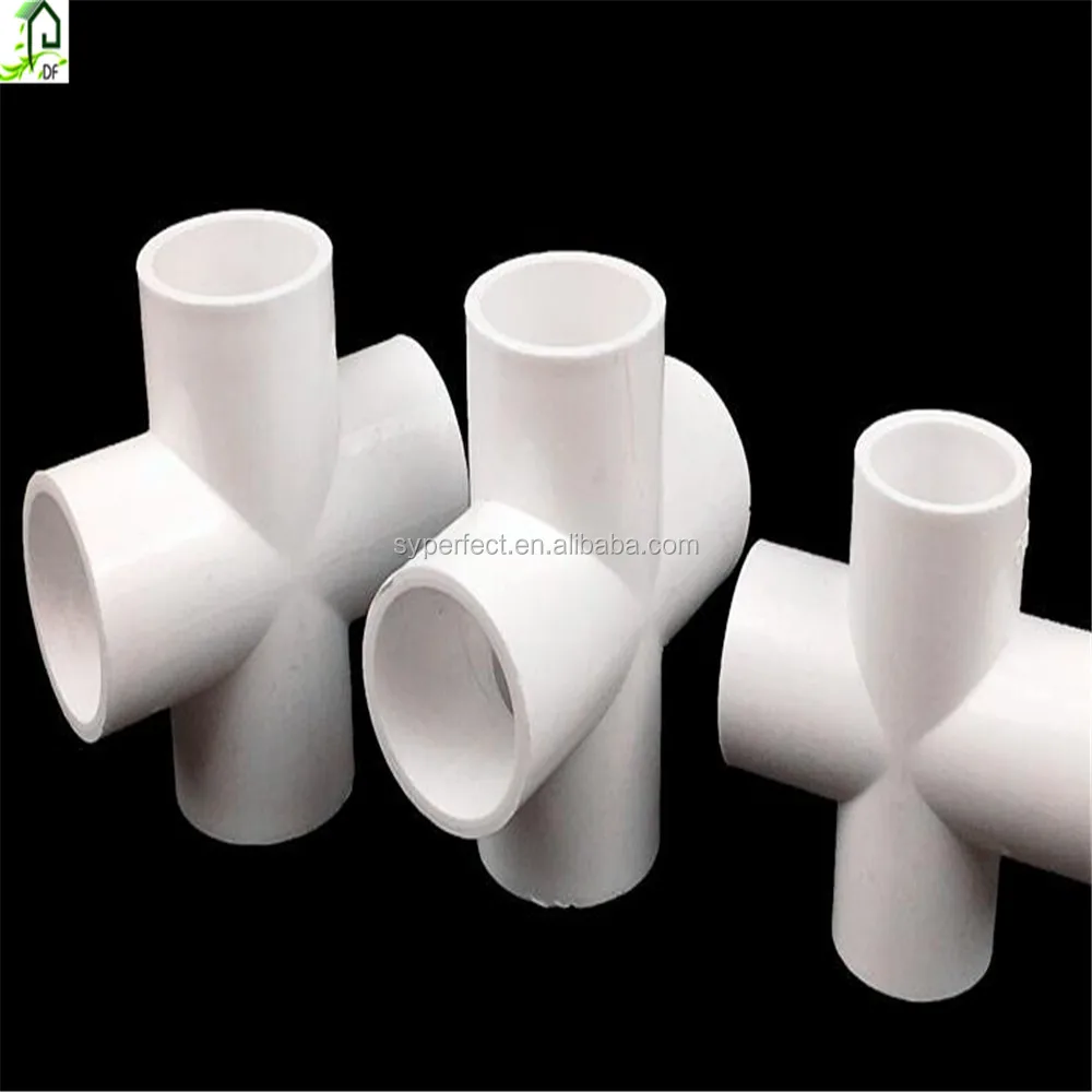 20mm,25mm,32mm Cross Plastic Pvc Fittings 4 Way - Buy Cpvc Cross ...