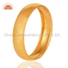 Solid 18k Yellow Gold Wedding Band Ring Manufacturer of Gold Engagement Rings Jewelry Wholesale Supplier
