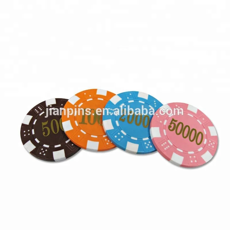 Wholesale Promotional Poker Chips Kit Ecofriendly Abs Cheap Custom