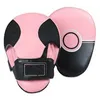 Mesh Integrated Cow Hide Leather Curved Focus Pads