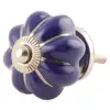 Hand made Ceramic Multicolored Flower Shape Furniture Drawer Dresser knob