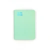 The Big Picture Luxe A6 Mini Chip Board Cover Mini Notebook with Lined and Blank Pages