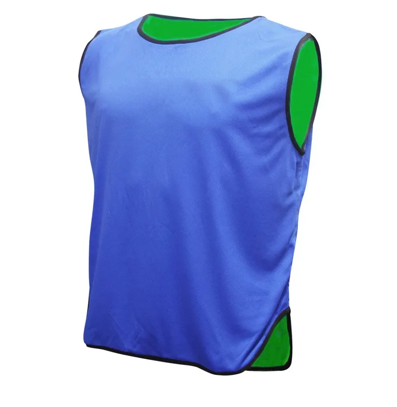 Team Reversible New Soccer Bibs Kit Soccer Football Training Vest Style