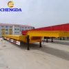 3 line 6 axles 80 100 tons heavy duty gooseneck low bed low loader lowboy lowbed semi- trailer