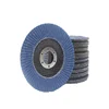 Type 29 4.5" X 7/8" Zirconium 60 Grit flap disc 60 Grit for metal stainless steel wood and plastics