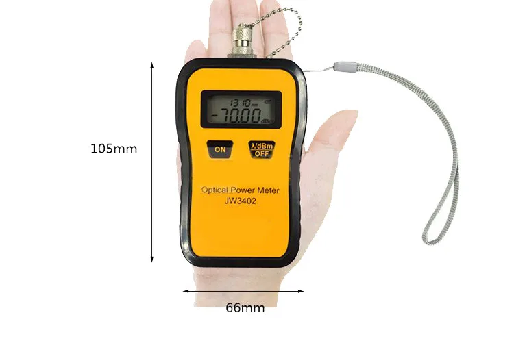 -70 ~ +6 / -50 ~ +26 dBm Handheld Mini Optical Power Meter